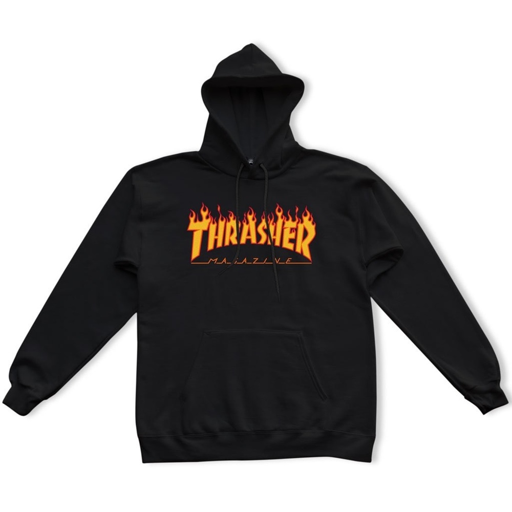 Thrasher Flame Logo Hood